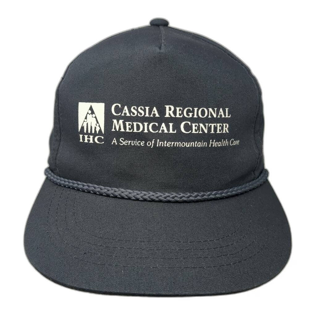 Wear Guard 5 Panel Gray One Size Rope Snapback Cassia Regional Medical IHC Hat